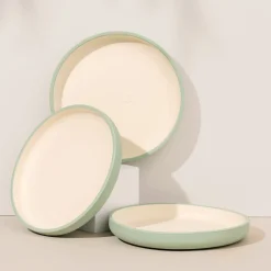 Kids Kiko The Label Silicone Suction Plate - Sage