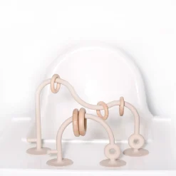 Bulle Silicone Suction Teething Toy - Ivory