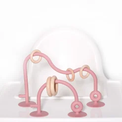 Bulle Silicone Suction Teething Toy - Sorbet