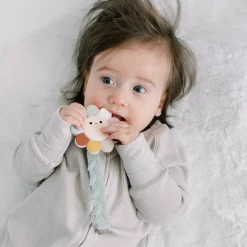 Loulou Lollipop Silicone Teether - Daisy Multi