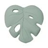 Loulou Lollipop Teething Toys>Silicone Teether - Monstera Mint
