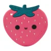 Loulou Lollipop Silicone Teether - Straberry
