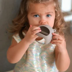 Bulle Silicone Teething Mitt - Sage Bear