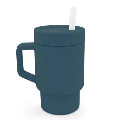 Kids Melii Breastfeeding|Tableware>Silicone Tumbler - Navy
