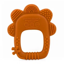Loulou Lollipop Silicone Wild Teether - Lion