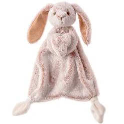 Mary Meyer Silky Bunny Lovey Blanket - Tan