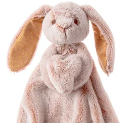 Mary Meyer Silky Bunny Lovey Blanket - Tan