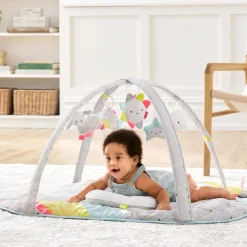 Skip Hop Developmental Toys|Play Mat>Silver Lining Cloud Activity Gym - Grey