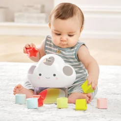 Skip Hop Silver Lining Cloud Feelings Shape Sorter Baby Toy