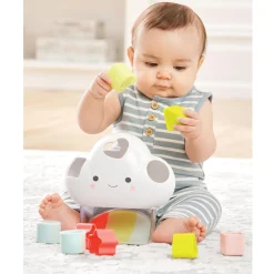 Skip Hop Silver Lining Cloud Feelings Shape Sorter Baby Toy