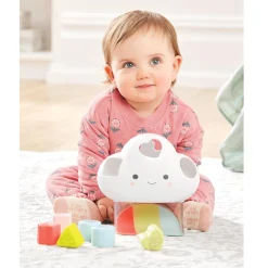 Skip Hop Silver Lining Cloud Feelings Shape Sorter Baby Toy