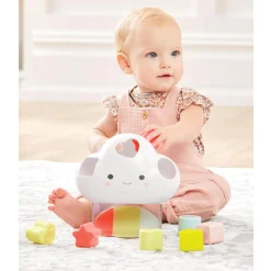 Skip Hop Silver Lining Cloud Feelings Shape Sorter Baby Toy