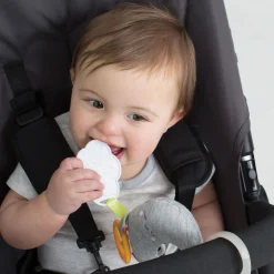 Skip Hop Stroller & Car Seat Toys|Developmental Toys>Silver Lining Cloud Rattle Moon Stroller Baby Toy