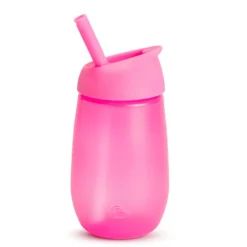 Kids Munchkin Breastfeeding|Tableware>Simple Clean Straw Cup 10 oz - Pink