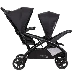 Kids Baby Trend Strollers|Strollers & Trailers>Sit N' Stand® Double 2.0 Stroller - Dash Black