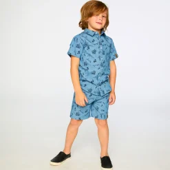 Kids/BOY Deux par Deux Tops>Skate Boys Shirt 3-6