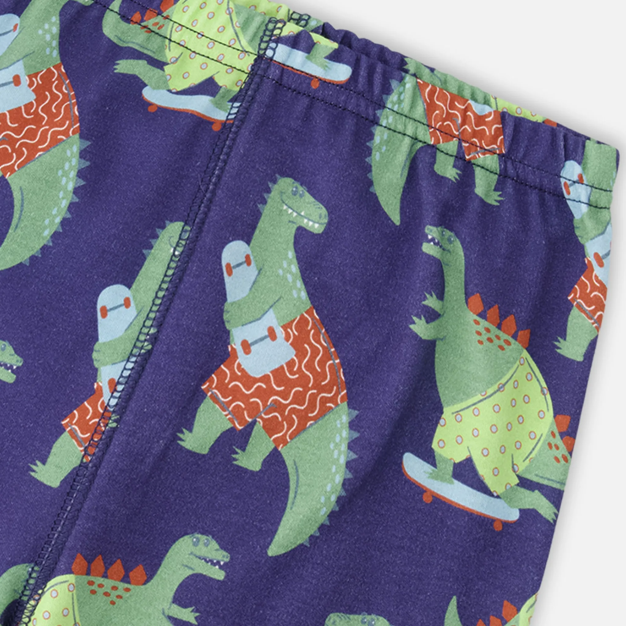 Kids/BOY Deux par Deux Pajamas & Bathrobes>Skateboard Pajama Set 7-12