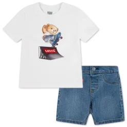 Kids/BOY Levis Outfit Sets>Skater Tee & Denim Set 2-4t