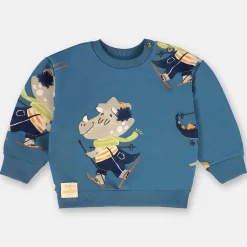 BOY Up Baby Ski Dinos Sweat 2pce Set 3-24m