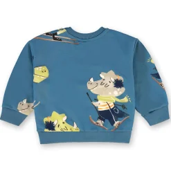 BOY Up Baby Ski Dinos Sweat 2pce Set 3-24m