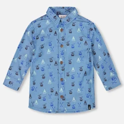 Kids/BOY Deux par Deux Tops>Ski Trip Shirt 3-6