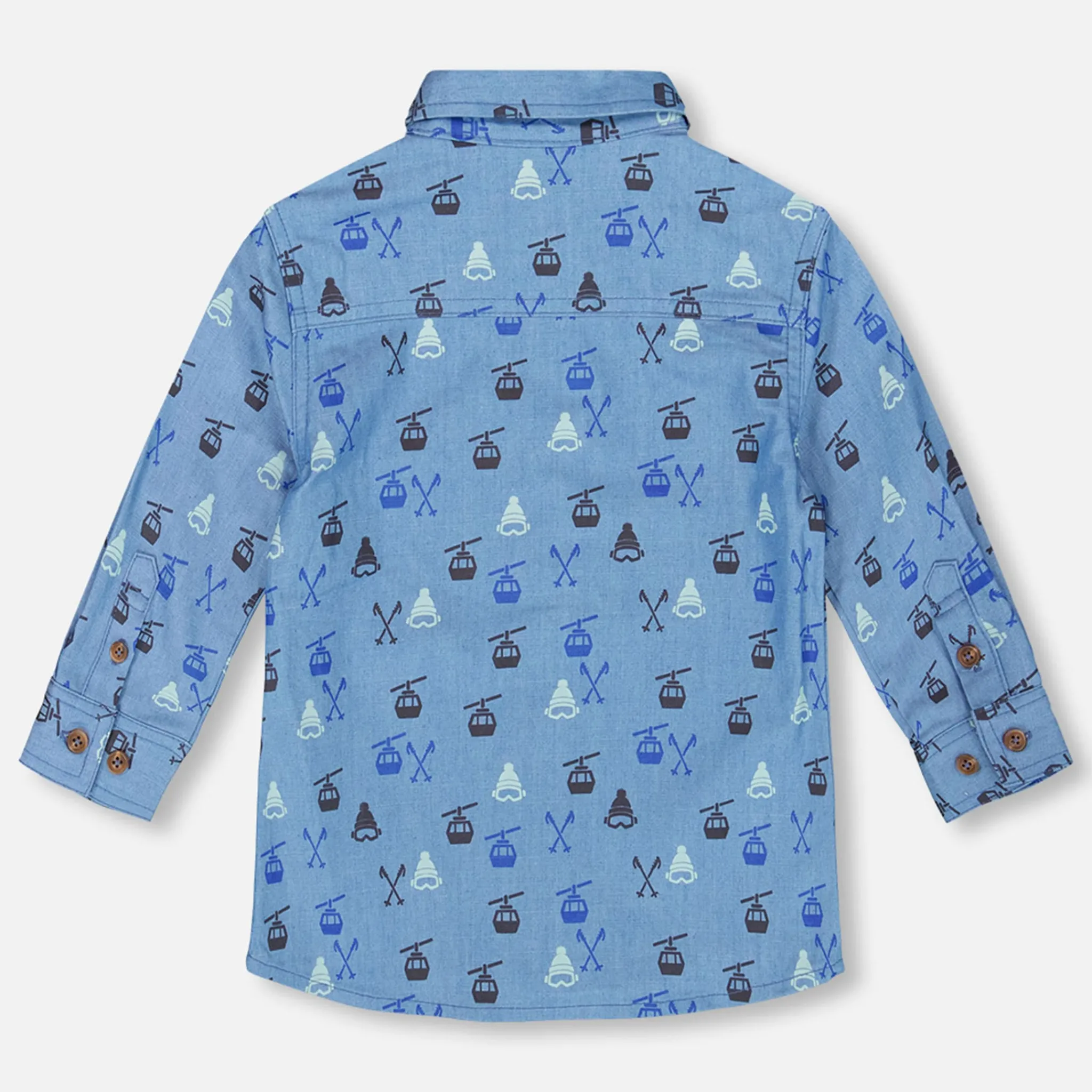Kids/BOY Deux par Deux Tops>Ski Trip Shirt 3-6