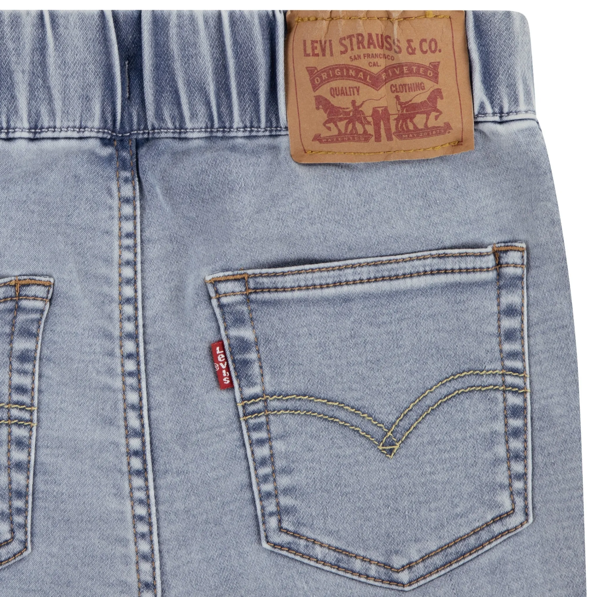 Kids/BOY Levis Shorts & Bermuda>Skinny Dobby Pull-on Short 4-7y
