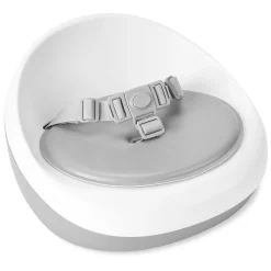Skip Hop High Chairs & Booster Seats|High Chairs & Booster Seats>Sleek Seat Booster - Grey / White