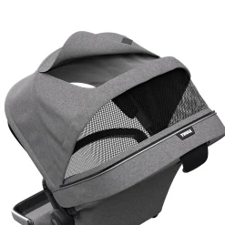 Kids Thule Sleek Sibling Seat - Gray Melange