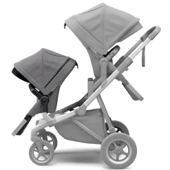 Kids Thule Sleek Sibling Seat - Gray Melange