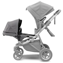Kids Thule Sleek Sibling Seat - Gray Melange