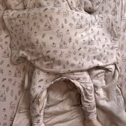 Günamüna Pajamas|Sleep Bags>Sleep Sack 3-9m - Pink Forest Do-re-mi