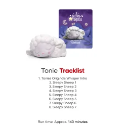 Kids Tonies Sleepy Friends: Lullaby Melodies with Sleepy Sheep Tonie Figurine (Melodies)