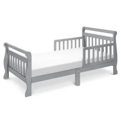 DaVinci Cribs & Mattresses|Cribs & Mattresses>Sleigh Toddler Bed - Grey Finish