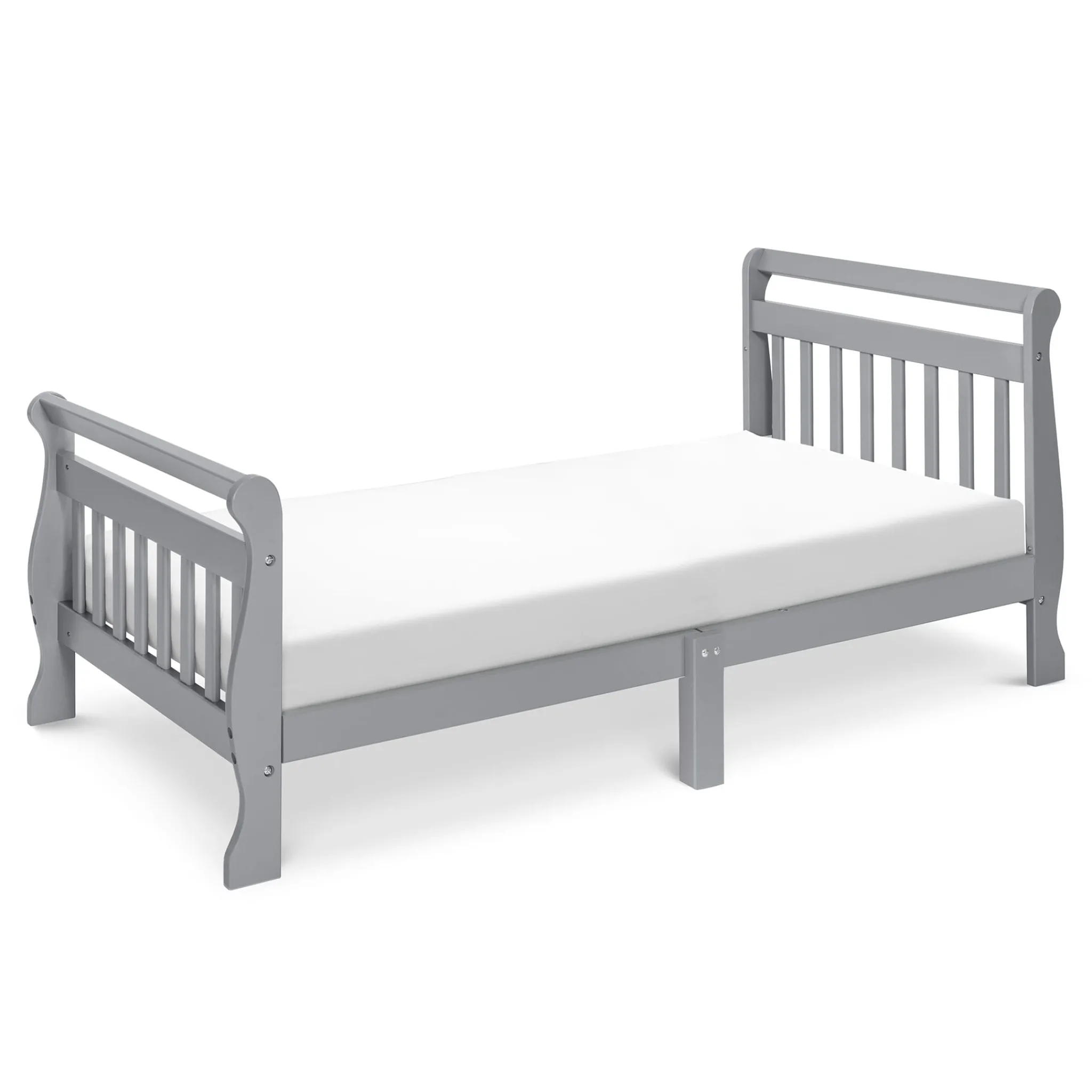 DaVinci Cribs & Mattresses|Cribs & Mattresses>Sleigh Toddler Bed - Grey Finish