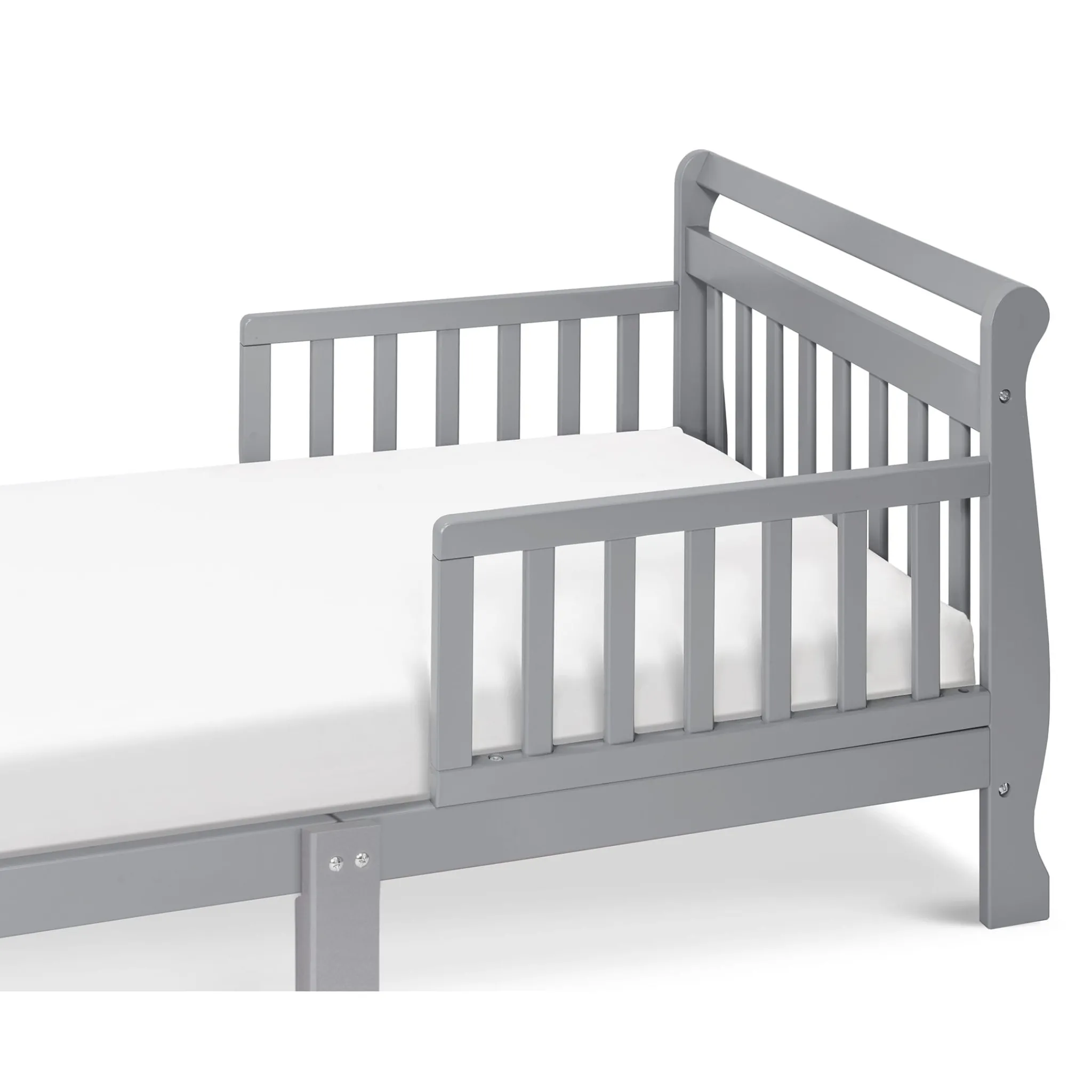 DaVinci Cribs & Mattresses|Cribs & Mattresses>Sleigh Toddler Bed - Grey Finish