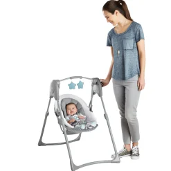 Graco Slim Spaces™ Compact Baby Swing - Humphry