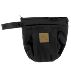 Origami Small Clutch Bag - Black