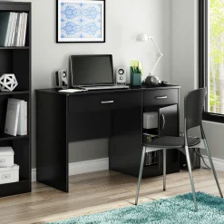 South Shore Small Desk - Axess Pure Black
