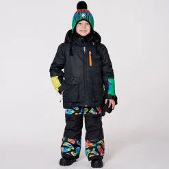 Kids/BOY Deux par Deux Smiley 2pces Snowsuits 2-6