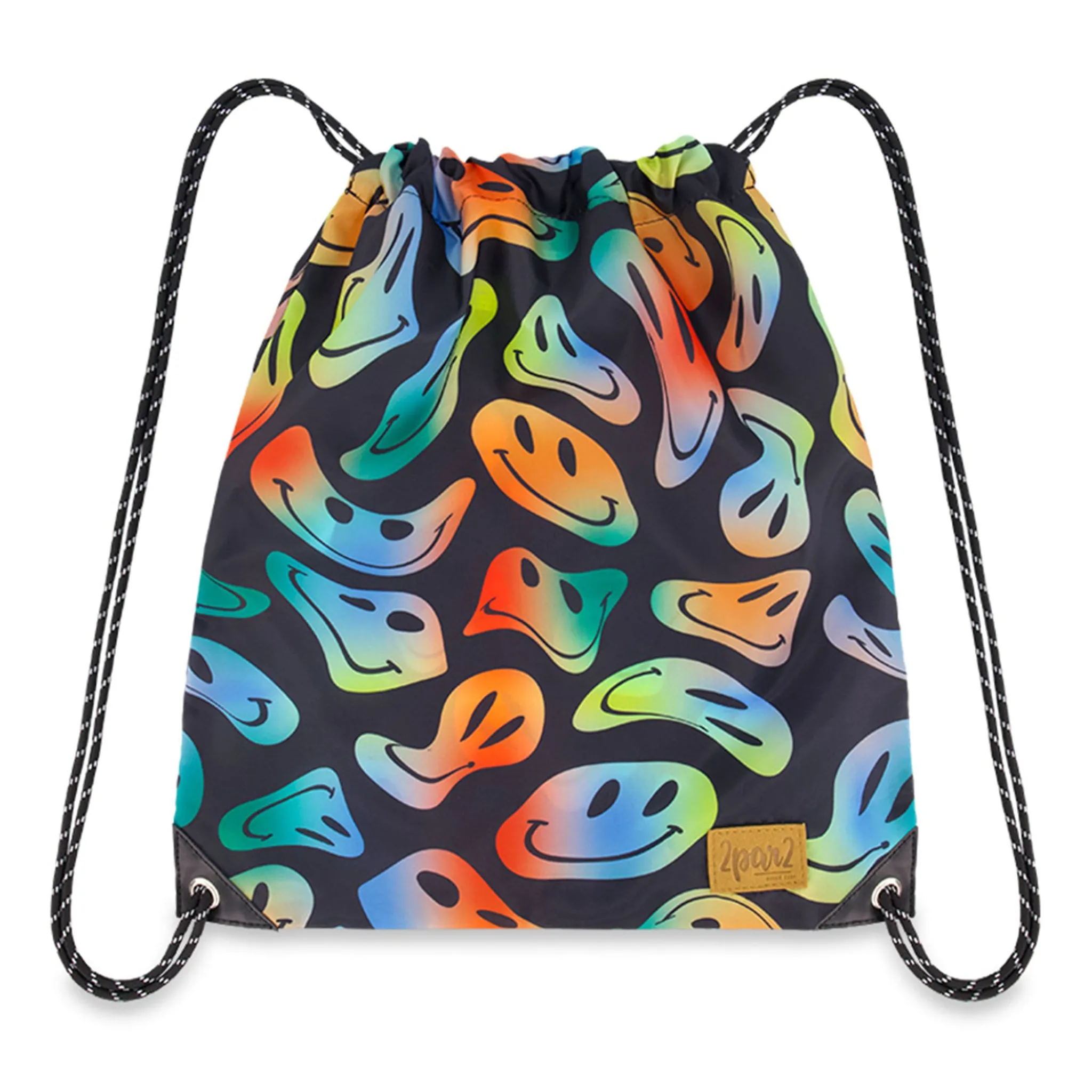 Kids Deux par Deux Shoe Bags>Smiley Shoe Bag