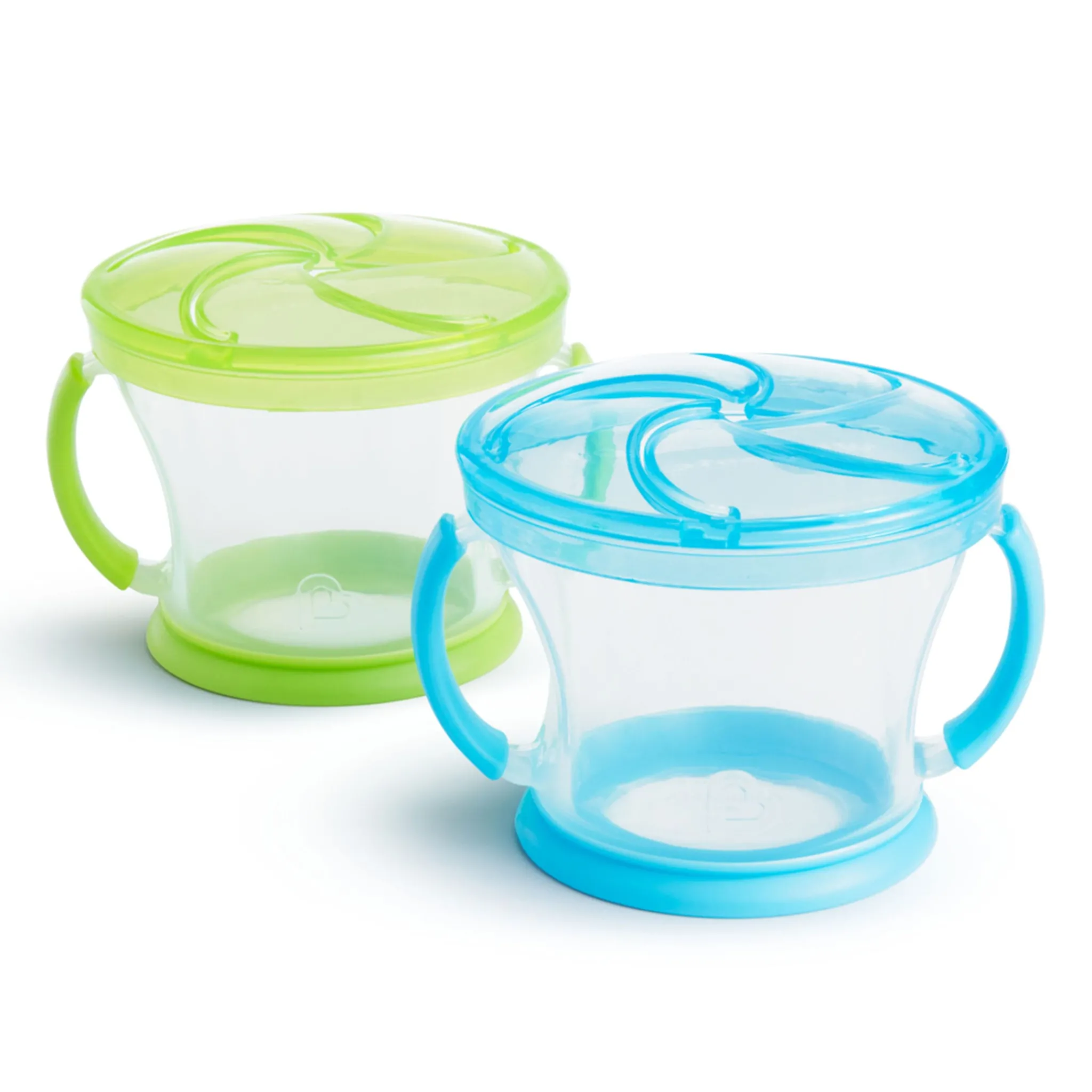 Kids Munchkin Breastfeeding|Snack Bags & Containers>Snack Catcher® (2) - Blue / Green