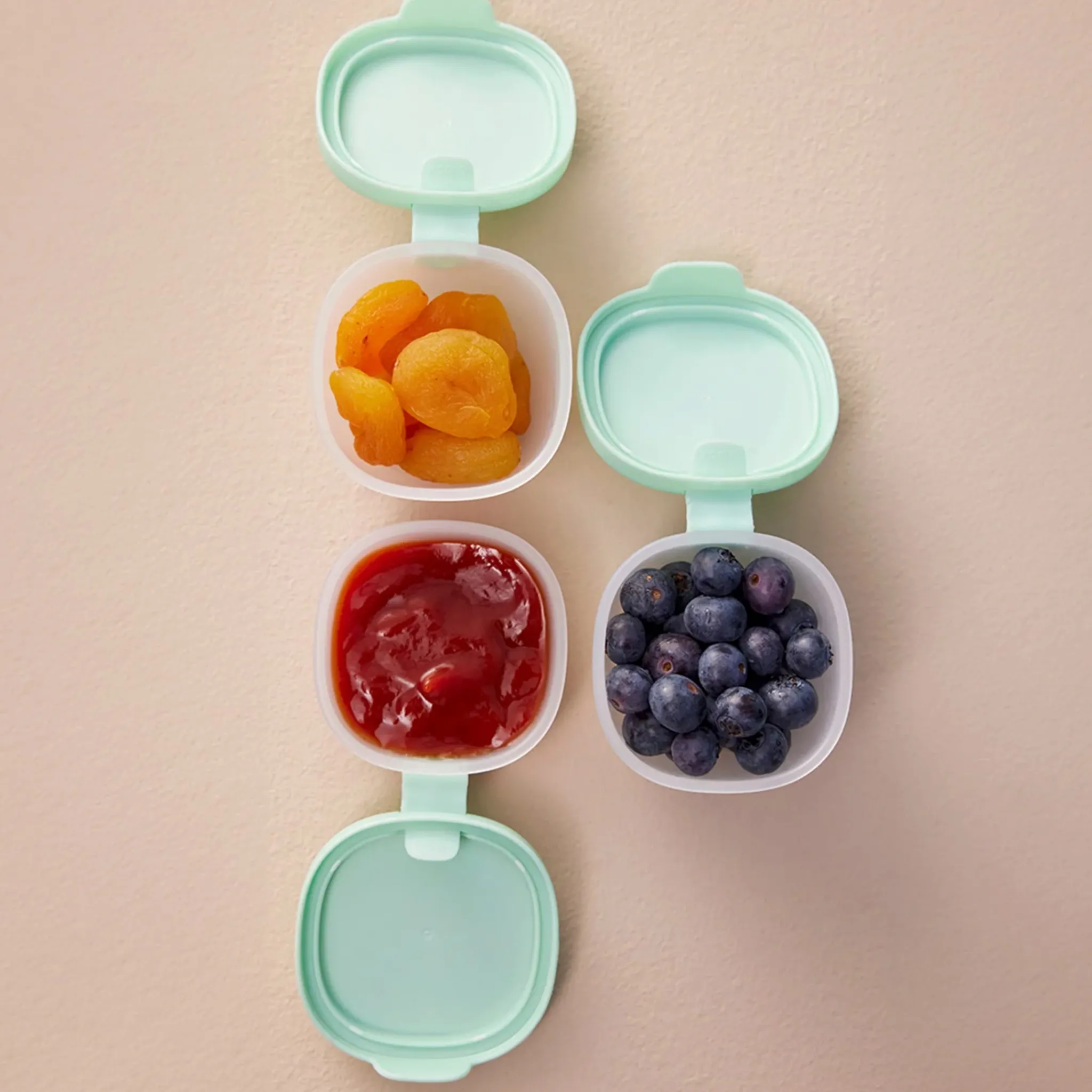 Kids B.Box Breastfeeding|Snack Bags & Containers>Snack Tubs - Forest
