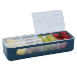 Kids Melii Breastfeeding|Snack Bags & Containers>Snackle Box Navy