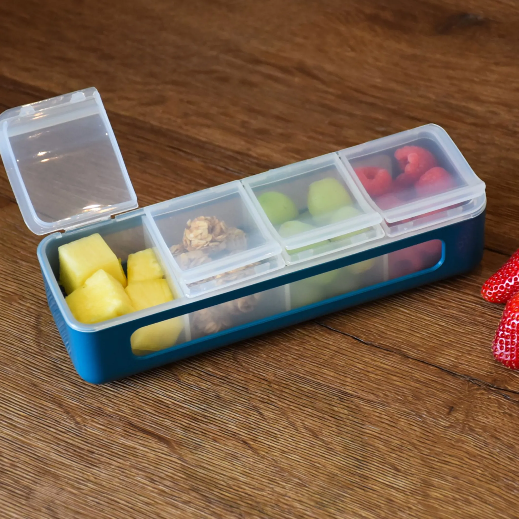 Kids Melii Breastfeeding|Snack Bags & Containers>Snackle Box Navy