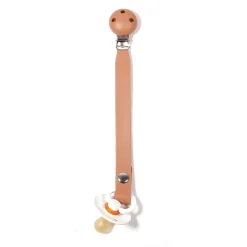Bulle Pacifiers & Clips|Pacifiers & Clips>Snap Pacifier - Leather