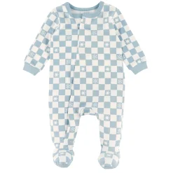 BOY Colle Colle Preemie Clothing|Pajamas>Snowflakes Magnetic Pajamas