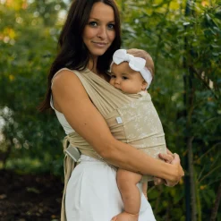 Chimparoo Snug Baby Wrap In Mint Fiber - Sand