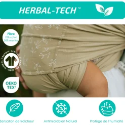 Chimparoo Snug Baby Wrap In Mint Fiber - Sand