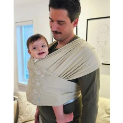 Chimparoo Snug Baby Wrap In Mint Fiber - Sand